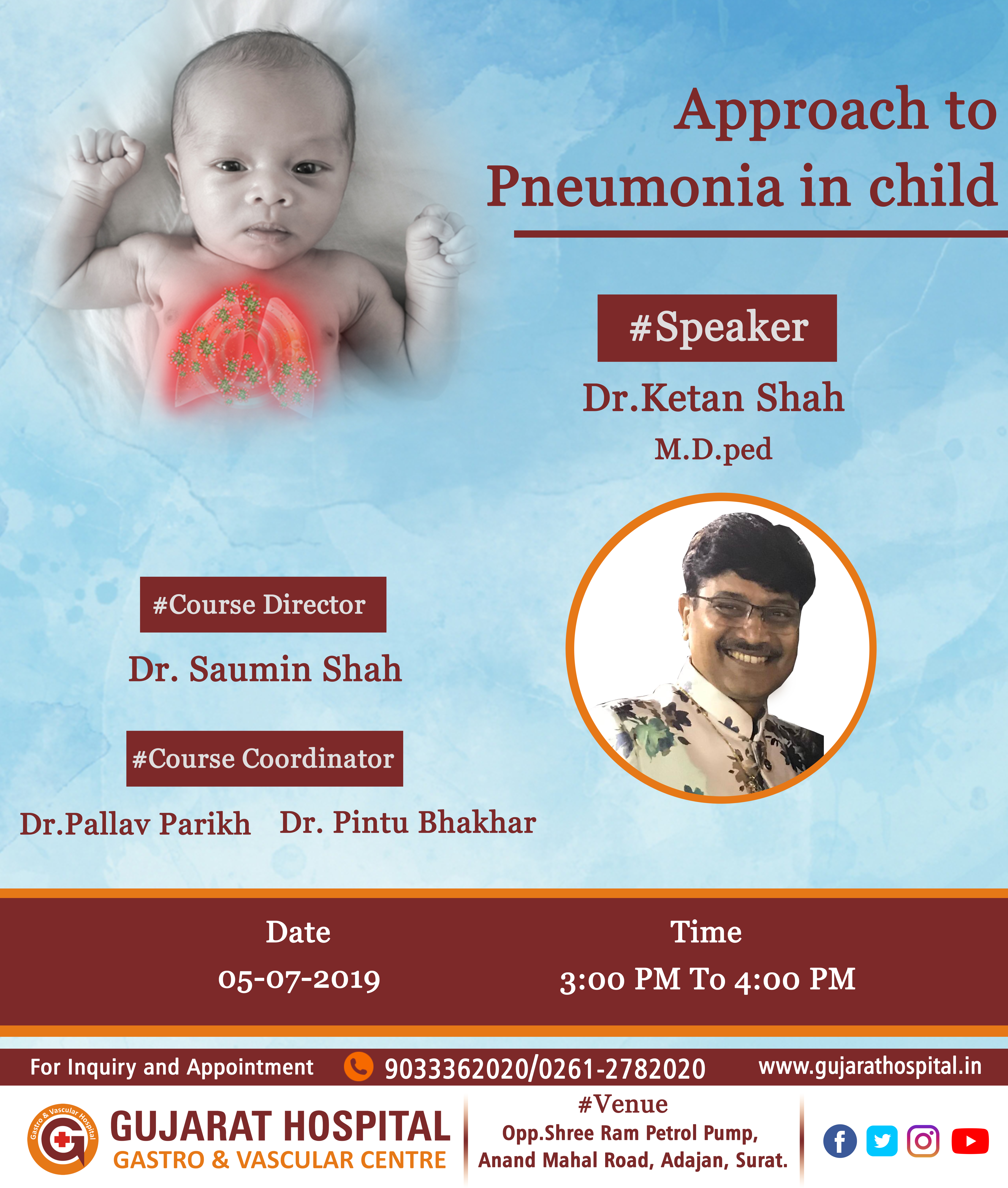 Approach to Pneumonia in child