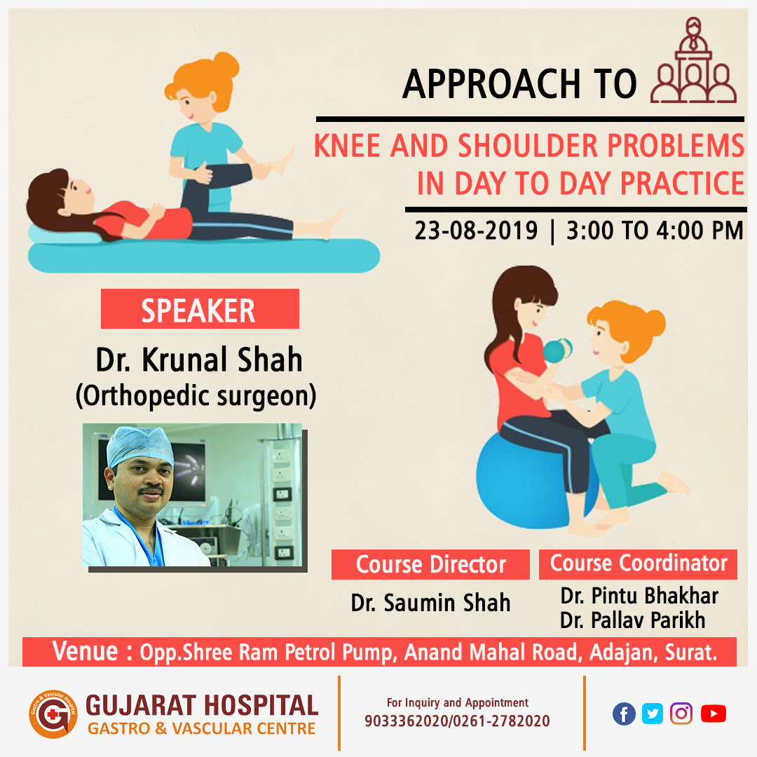 Approach to Knee&shoulder problems in Day to Day practice